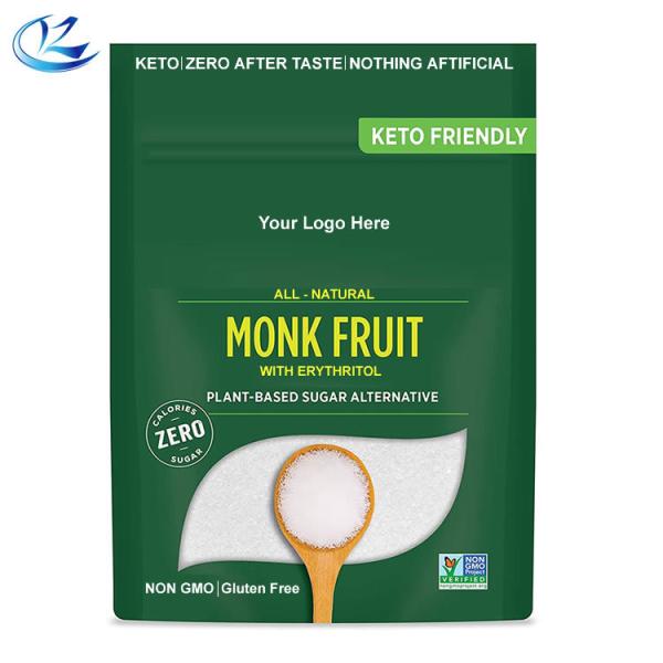 Produit alimentaire Extrait de plantes matières premières Édulcorant en vrac Monk Fruit Édulcorant V20-60%