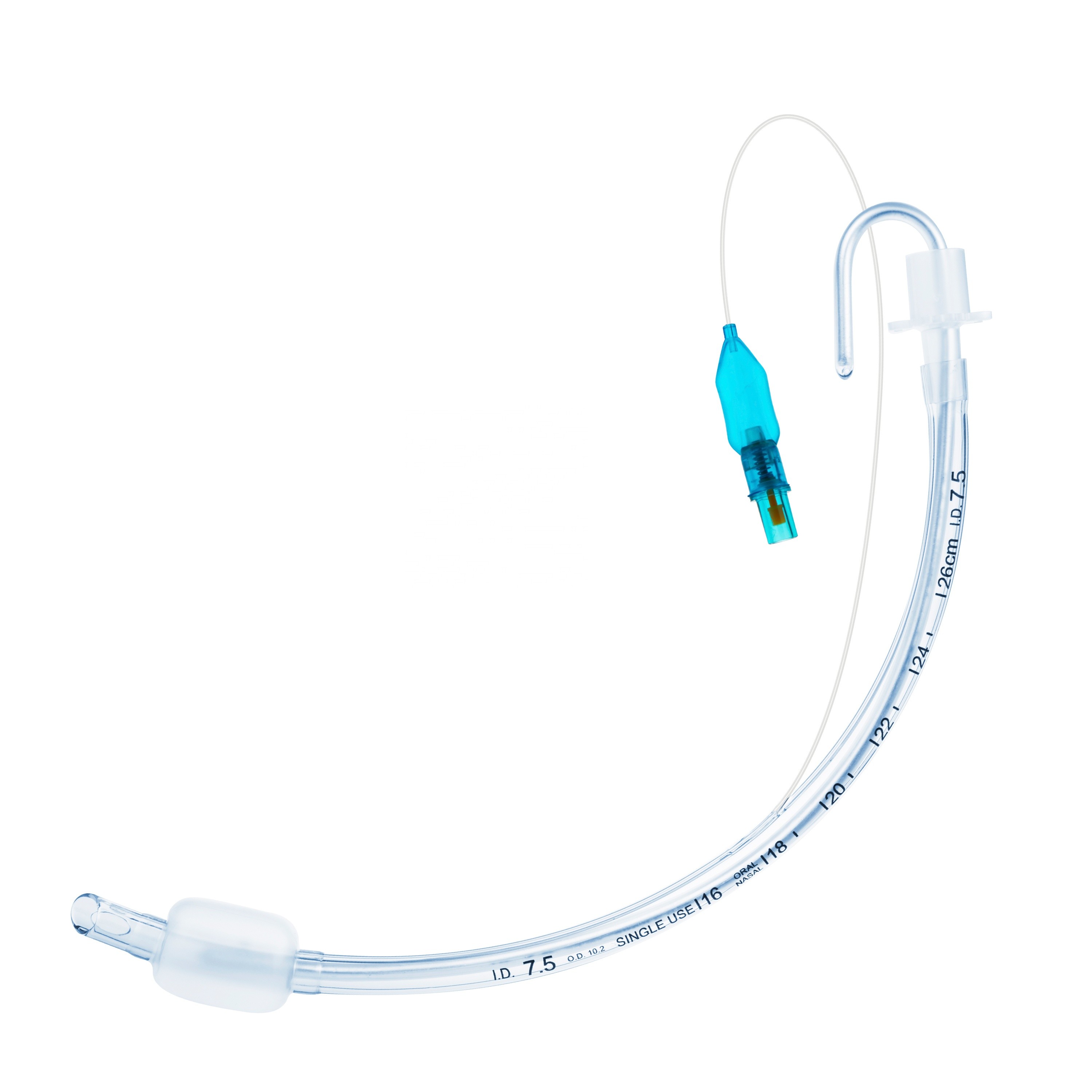 трубка Uncuffed Stylet 3.0mm Pre нагруженная эндотрахеальная для устного