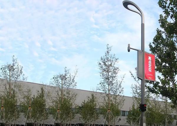 5500cd/Sqm 576x960 Pole Mounted Led Lights P3 280W Outdoor Post Light Pole
