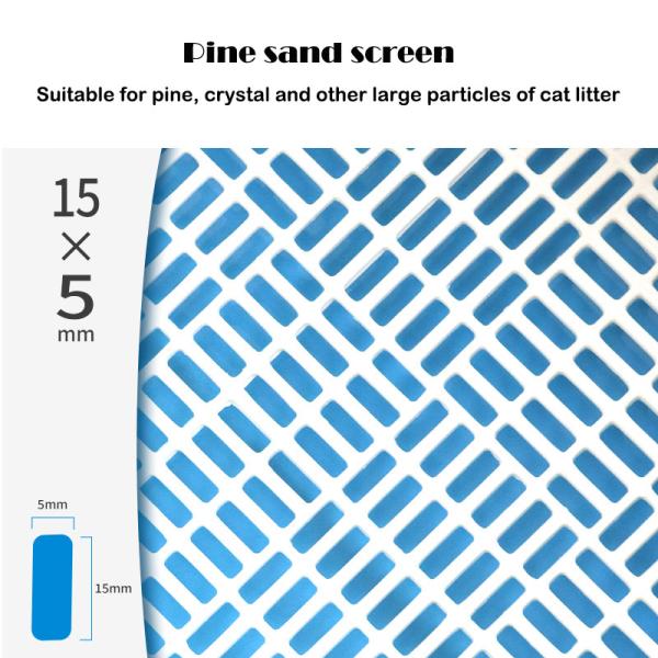 Cat Litter Box Anti-Splash Pet Dog Toilet Large Space Cat Plastic Cat Tray for Indoor