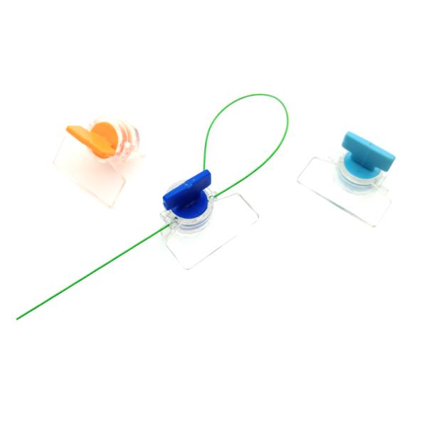 Laser Printable Gas Meter Security Seals With 27*9.5mm Markable Area