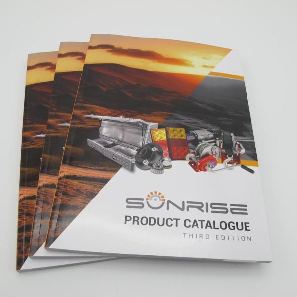 Custom Product Catalog Printing Perfect Binding 57x87mm/63x88mm
