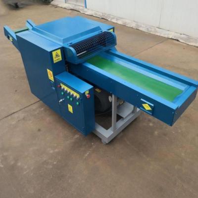 Textile waste fabric cutting machine