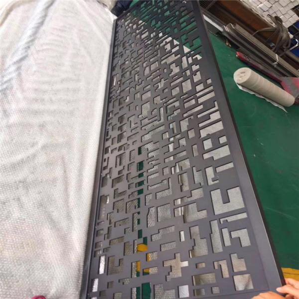 New design Decorative wall panel powder coating aluminum screen metal panel
