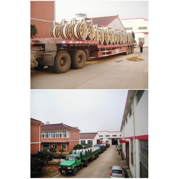 Transmission Line Stringing Tools Aluminum String Cable Pulling Pulley