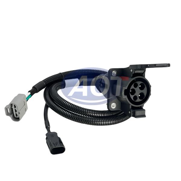 Type 1 EV Inlet Socket J1772 16A/32A EV Charging Plug To Aptiv 13510099 6189-0165 Adapter Cable