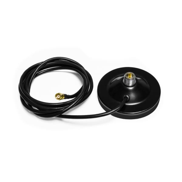 Base Station Antenna 90mm Strong Magnetic Base for Fiberglass Antenna
