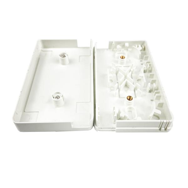 ABS 2-ядерный пластиковый оптоволоконный лицевой пластинки разъемной панели для внутренней сети FTTX