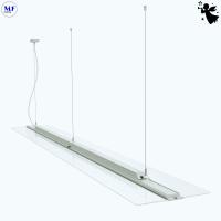 60W IP20 3 anos de garantia LED Panel Pendent Light With PMMA Light Guide Panel para escritórios Sala de reuniões