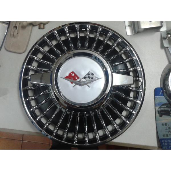 Custom Car Plastic Wheel Hub Cover , 13 / 14 Inch Bus Hub Caps ABS Material