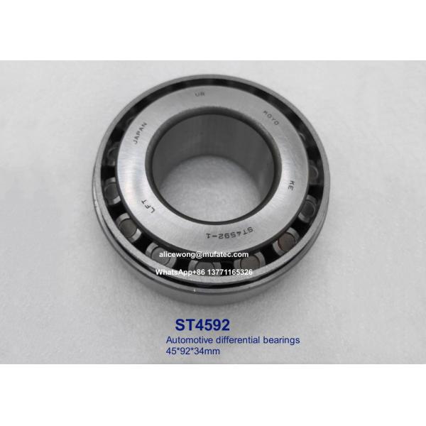 ST4592 automotive differential bearings taper roller bearings 45*92*34mm for auto repairing or maintenance
