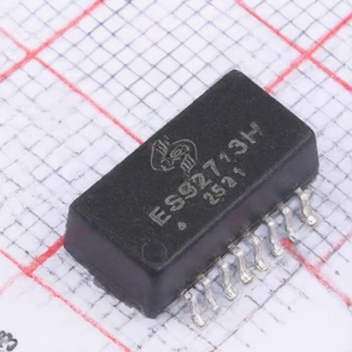 10 100Base T Ethernet Surface Mount Transformer XR ES92713H with Isolation and IEEE 802 3 Compliance