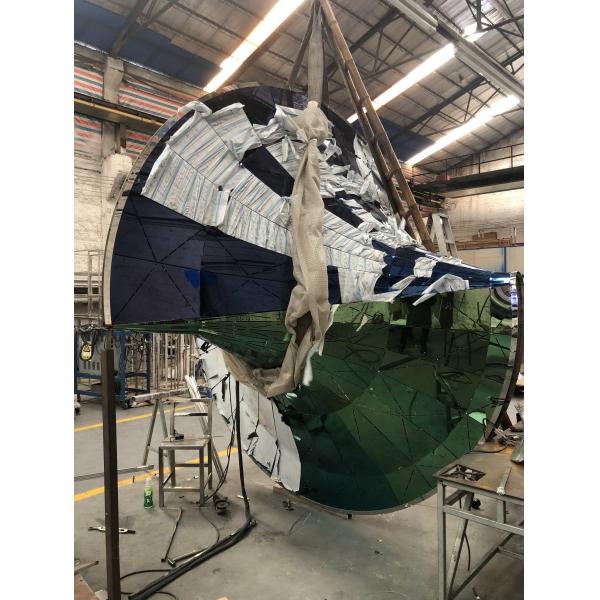 2020 Mirror Stainless Steel Outdoor Art Sculpture Statue Fabrication For Sale From China