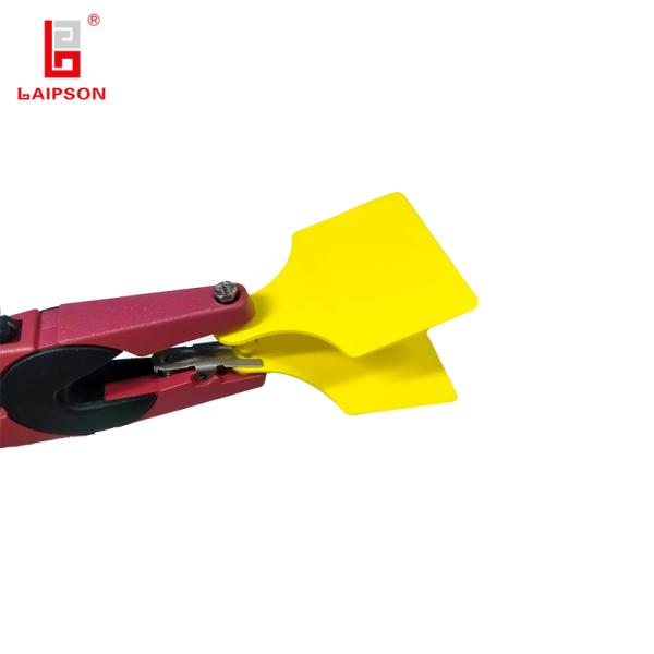 OEM 100mm Sheep Cattle Ear Tags Female Male TPU For Farm