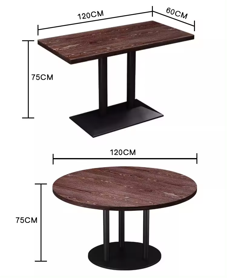 Commercial Pub C Shape Hookah Lounge Banquet Restaurant Booth Sofa and Dining Table Chairs Set