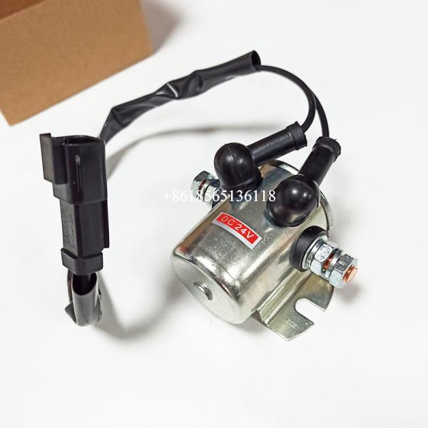 Excavator Magnetic Relay Switch 209-5582 2095582 For C7 C9 24V Starter Relay