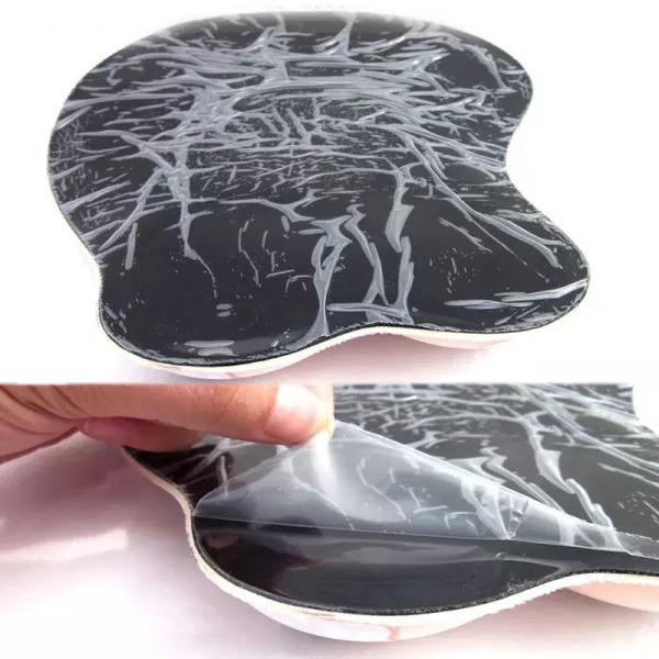 280g or 320g Thickness Customized Silicone Mouse Pad with Sexy Girl Breast Wrist Rest