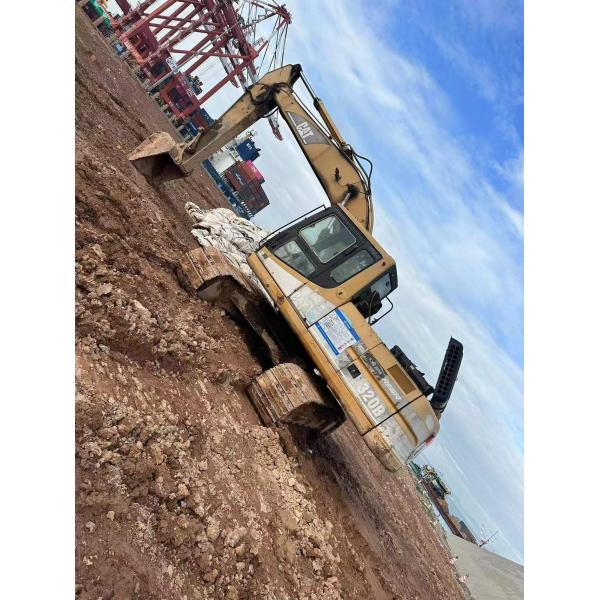 Original Japan Cat 320b Second Hand Excavator , Caterpillar Used Track Excavator 20 Ton