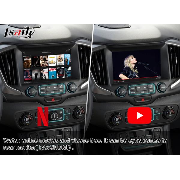 Коробка PDI беспроводная CarPlay с YouTube, NetFlix, интерфейсом мультимедиа андроида карты Google видео- для местности GMC