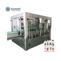3000bph carbonató la planta de embotellamiento de la bebida de la energía suave de la máquina de proceso del agua