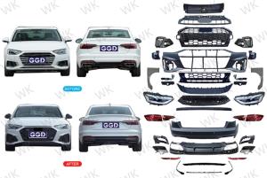 Direct Fit Audi A4 Body Kit From 2016-2018 Upgrade To 2020 Old To New