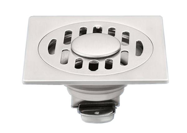Stainless Steel Bathroom Floor Drain Round Type International Standard
