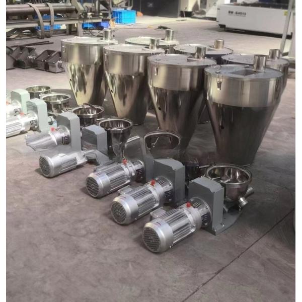 PVC Powder Double Screw Feeder 65/132 Conical Twin Screw Extruder