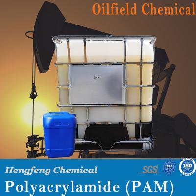 Coagulant polyacrylamide croisé Polymère floculant émulsion PAM pour les produits chimiques des champs pétrolifères
