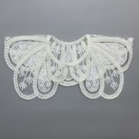 Chaleco de lana bordado todo el juego cuello falso vestido de estilo coreano nuevo suéter ropa exterior cuello decorativo