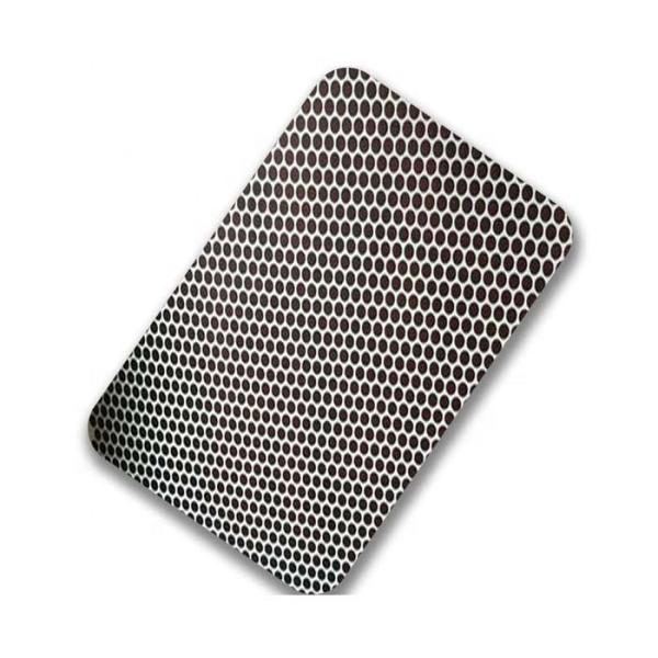 600-1500mm Width Decorative Perforated Sheet Metal ASTM Perforated Stainless Steel Plate