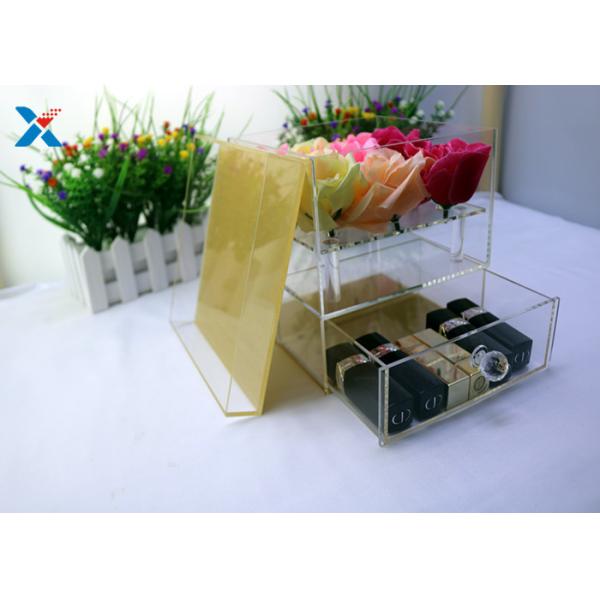 9 Holes Acrylic Flower Pot Chemical Stability , Small Acrylic Box A Class Acrylic Sheet