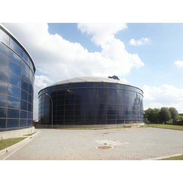 NSF/ANSI 61 Réservoirs municipaux en acier boulonné Résistance à la corrosion avec revêtement verre fusionné à l'acier