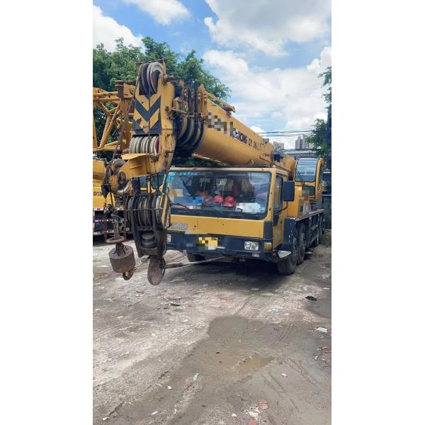 2012 Xg Qy50-2 50t Truck Crane Mobile Crane Lifting Crane Orange Color 4 Shaft Number