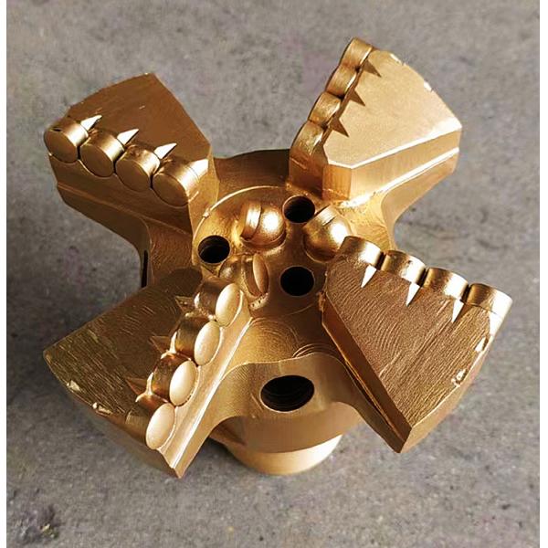 Water Well Drilling PDC 165mm Drag Bit with Yellow/blue Machine Type Drilling Tool