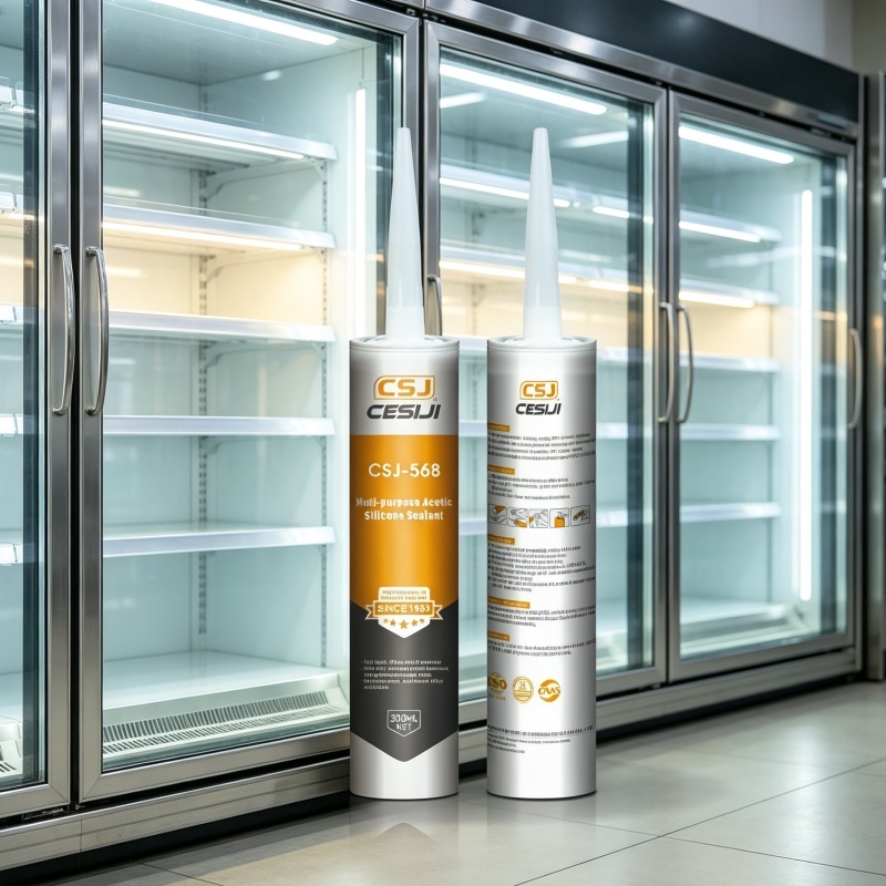 Multi-purpose Acetic Silicone Sealant - Minimizing Discomfort During Application