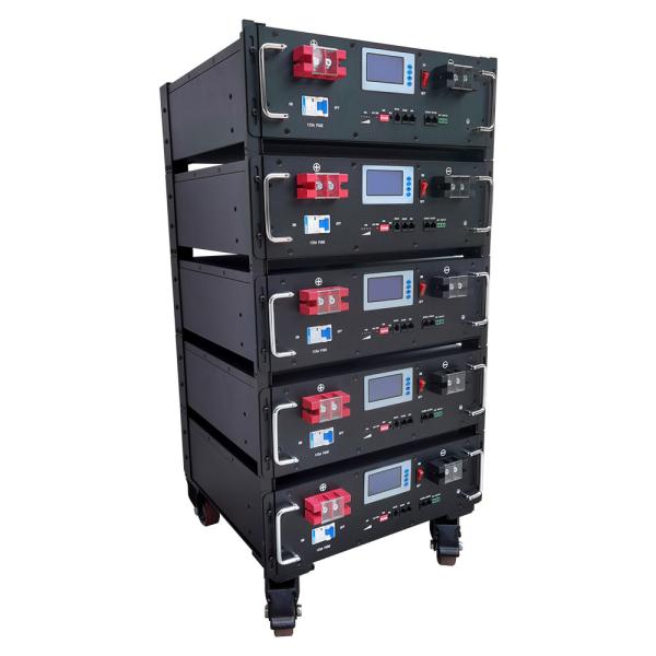 LFP Home Energy Storage System , 51.2v 100ah Rack Mount Lifepo4 Battery