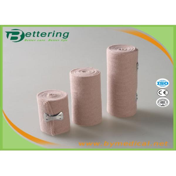 Rubber High Elastic Medical Supplies Bandages , Compression Bandages For Wounds Non Sterile