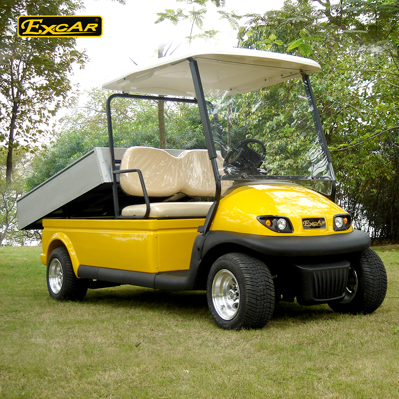 CE Approved Aluminum Chassis Hotel Electric Buggy Car For 2 Person