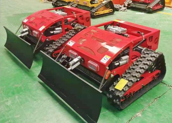 Remote Control Pastoral Gas Lawn Mower Tracked Self Propelled