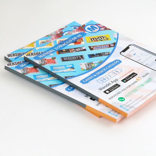Professional Printing Catalogues Magazine Paperback CMYK Offset Printing
