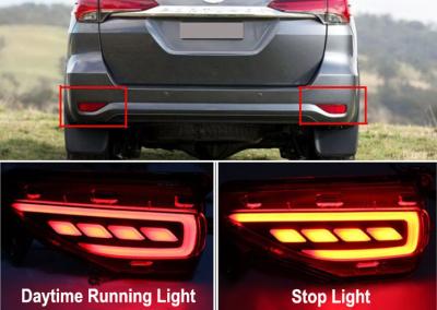 LED Rear Bumper Light and Stop Light for TOYOTA All New Fortuner 2016 2017