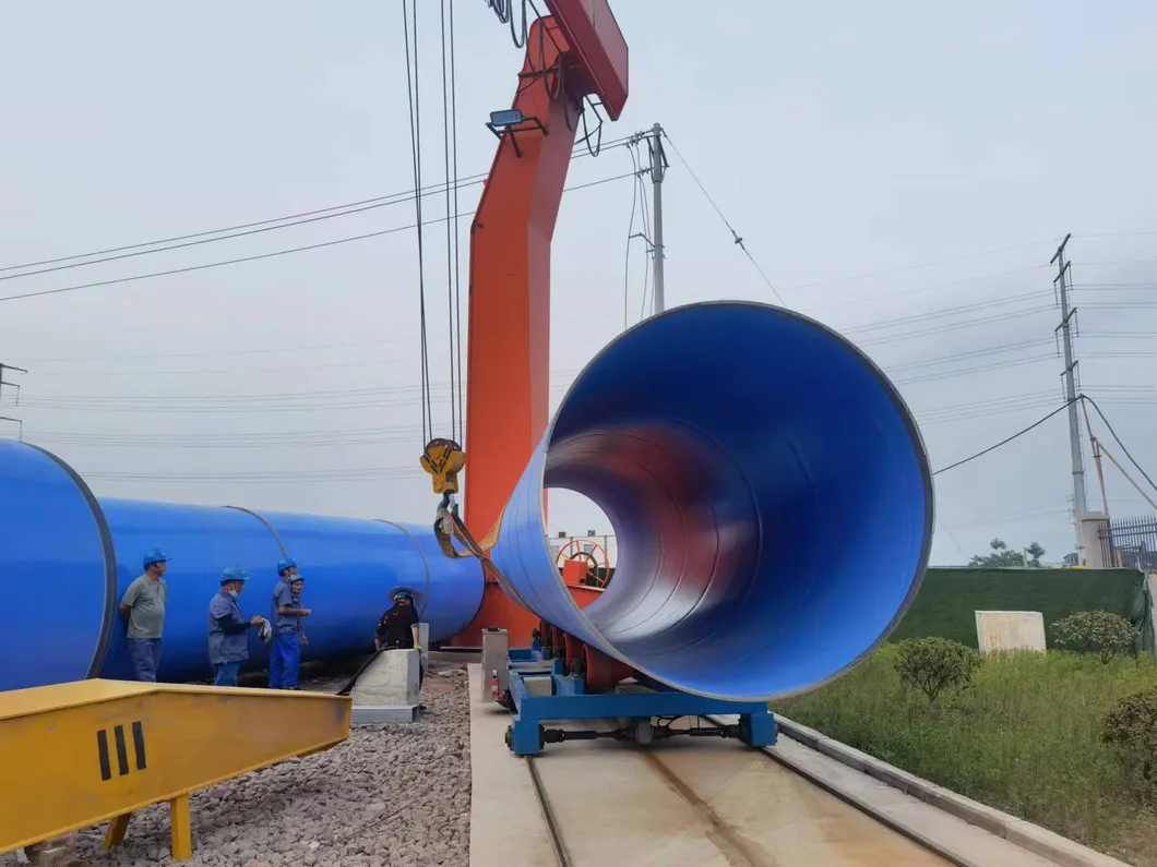 Epoxy Powder Coating Production Line with Internal & External Pipe Wall Coating and Medium-Frequency Heating System