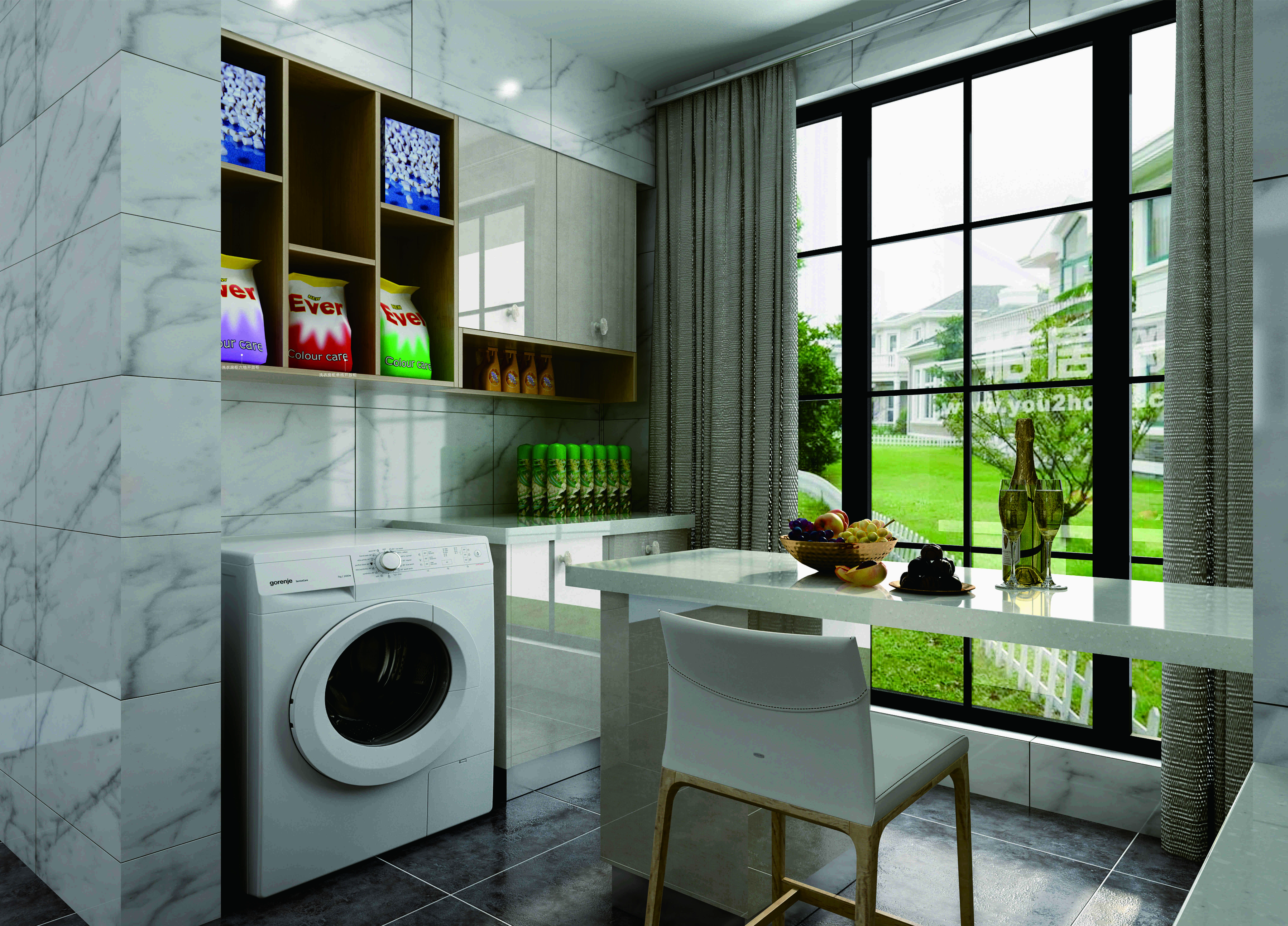 Outdoor Storage Stainless Steel Balcony Cabinet Waterproof Moisture Proof