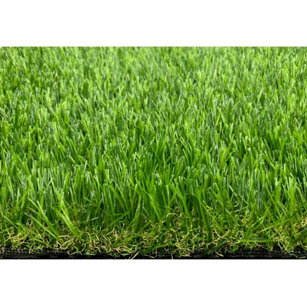 Garden UV Resistant Artificial Turf Landscaping Synthetic Turf 35mm Natural Color Grass