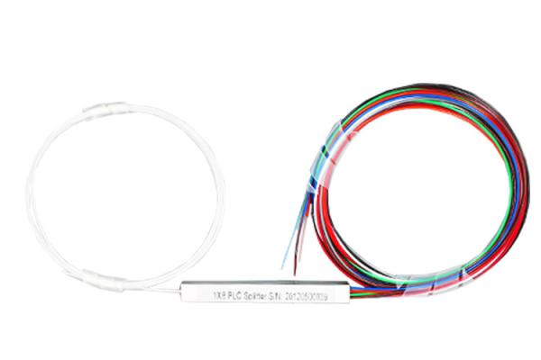 G652D G657A1 G657A2 Steel Tube PLC Splitter Fiber Optic Splitter 1X4 1X8 1X16 1X32 1X64