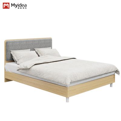 Cama de estudante funcional moderna com mesa para móveis de apartamento