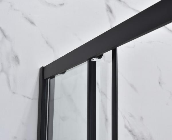 cadre en aluminium de clôture 800mm faisante le coin de douche de 1-1.2mm