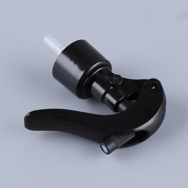 24mm 24/410 Trigger Sprayer Pump Black Plastic Mini Spray Head