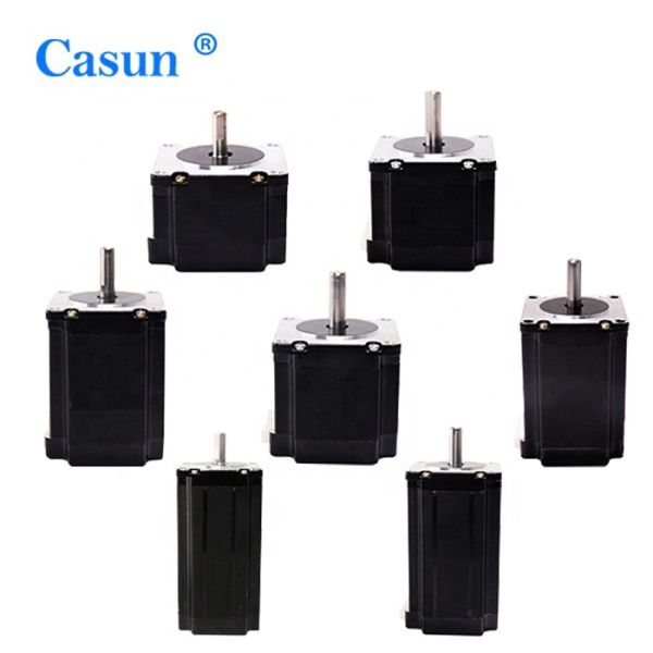 Enclosed Hybrid Stepper Motor with Class B Insulation and 64mm Motor Height for Robotics and CNC Machines