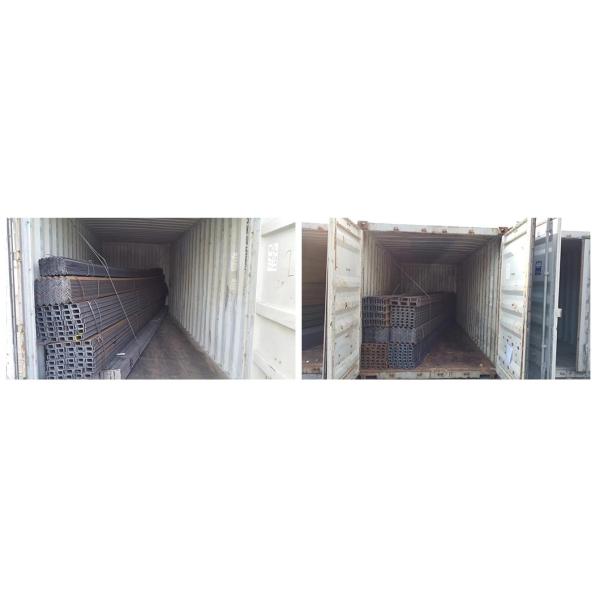 Горячекатаный луч стали углерода u профилирует канал ASTM A36 Q235 Ss400I